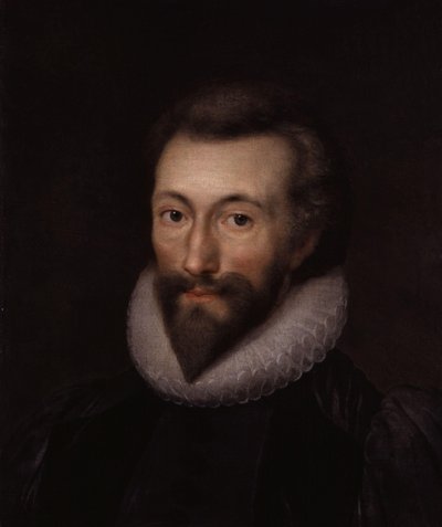 Portrét Johna Donna od Isaac Oliver