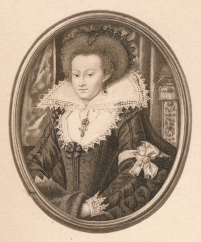 Catherine Carey, hraběnka z Nottinghamu, 16. století, 1904 od Isaac Oliver I