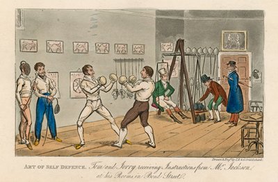 Umění sebeobrany od Isaac, Robert and George Cruikshank