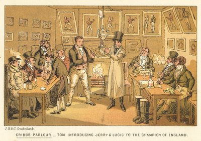 Salon betlémů od Isaac, Robert and George Cruikshank