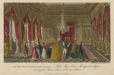 „Ne Plus Ultra“ života v Londýně od Isaac, Robert and George Cruikshank