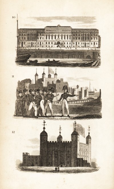 Celnice, Press Gang a Tower of London od Isaac Taylor