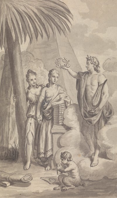 Town and Country Magazine, Frontispiece pro Vol. X za 1778 od Isaac Taylor