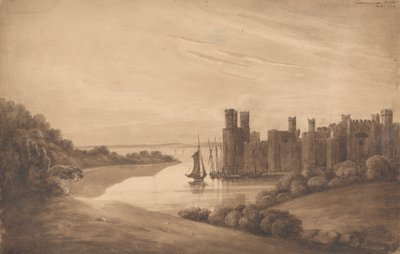 Hrad Caernarvon od Isaac Weld