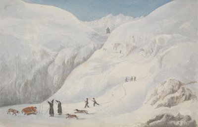 Mount St. Bernard (Švýcarsko) od Isaac Weld