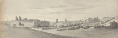 Řím z lázní Caracalla od Isaac Weld