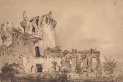 Ruiny (římské?) od Isaac Weld