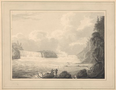 Pohled na Niagarské vodopády od Isaac Weld