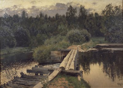 Na mělčině, 1892 od Isaak Ilyich Levitan