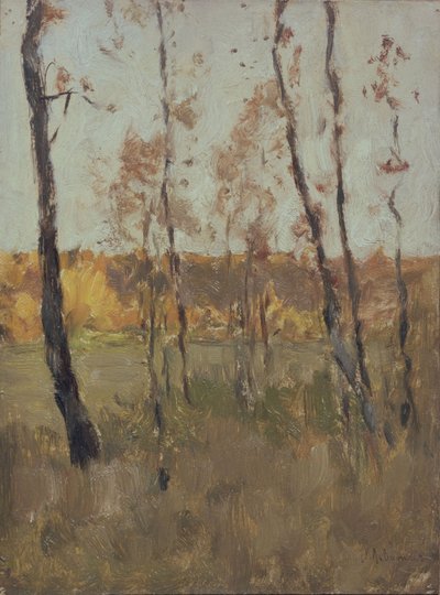 Podzim, 1896 od Isaak Ilyich Levitan
