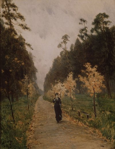 podzimní den. Sokolniki, 1879 od Isaak Ilyich Levitan