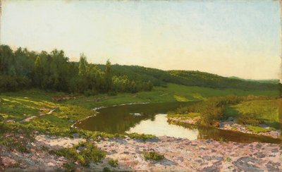 Na okraji vody, od Isaak Ilyich Levitan