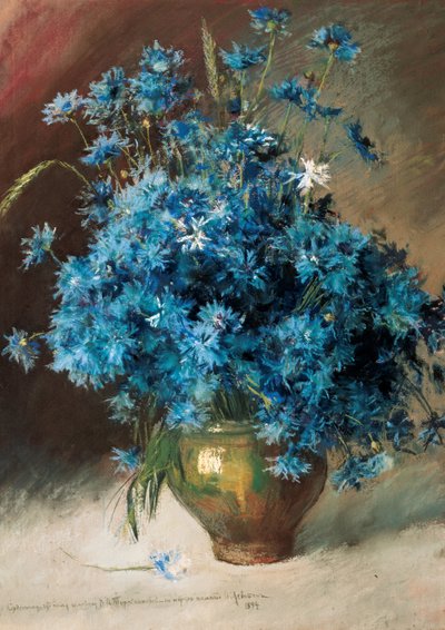 Chrpy, 1894. od Isaak Ilyich Levitan