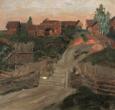 Poslední paprsky slunce, 1899. od Isaak Ilyich Levitan