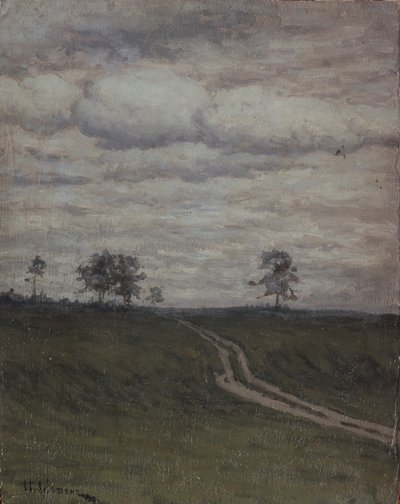 Soumrak, 1899 od Isaak Ilyich Levitan