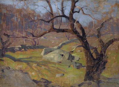 Pohled poblíž Jalty, 1886 od Isaak Ilyich Levitan