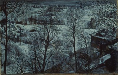 Zimní krajina, 1917 od Isaak Israilevich Brodsky