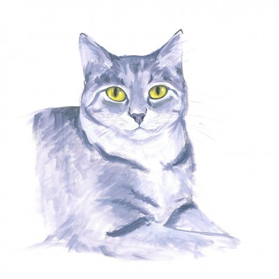 Pozorující kočka od Isabelle Brent