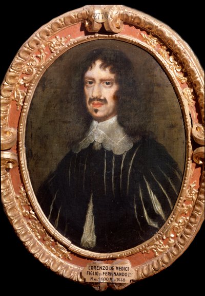 Portrét Lorenza de Medici, Florentine Mecene (malba od Isacco Campo