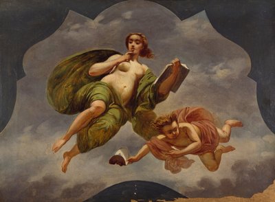 Komedie, Isacco Gioacchino Levi (1818-1908), skica od Isacco Gioacchino Levi