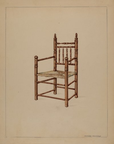 Židle od Isadore Goldberg