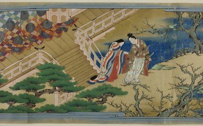 Joruri Monogatari od Isawa Matabei