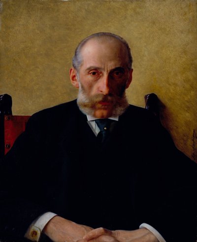 Portrét Isidora Gewitsche, c. 1900 od Isidor Kaufmann
