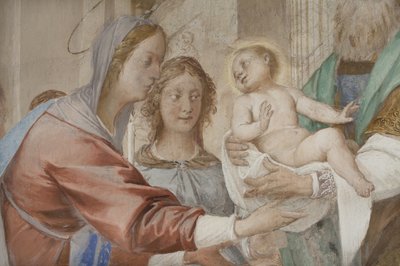 Detail z představení Ježíše v chrámu od Isidoro Bianchi