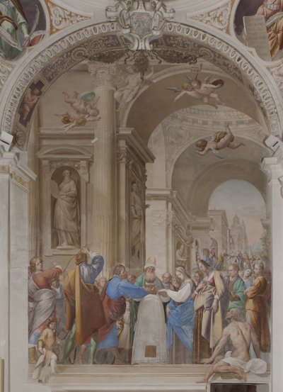 Svatba Panny Marie, 1634 od Isidoro Bianchi