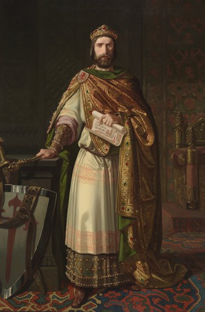 Král Ferdinand II z Leónu, 1850 od Isidoro Lozano