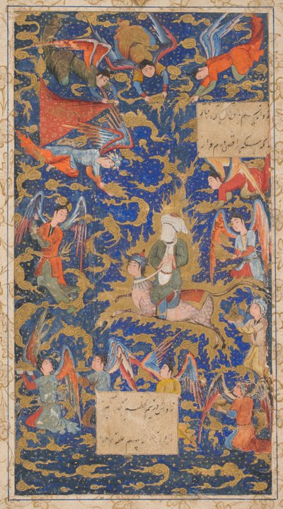 Nanebevstoupení Mohameda, škola Behazad od Islamic School