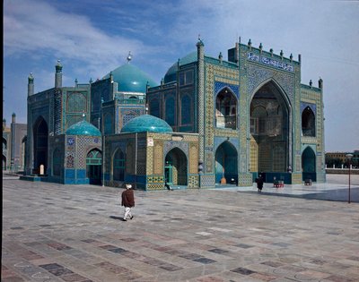 Pohled na modrou mešitu (neboli Ali Mosquee) 12.-15. století. od Islamic School