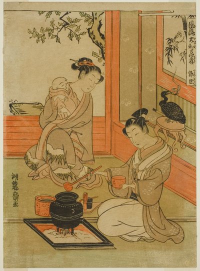 Kakkjó (čínsky: Guo Ju), ze série "Módní japonské verze čtyřiadvaceti vzorů zbožnosti (Furyu Yamato nijushiko)". od Isoda Koryusai