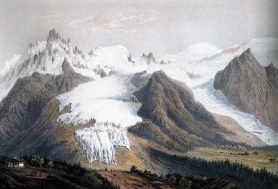 Masiv Mont-Blanc od Isodore Laurent Deroy