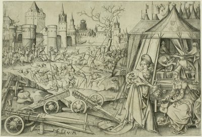 Judith, kolem roku 1495 od Israhel van Meckenem
