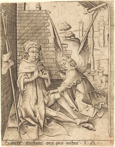Saint-Roch od Israhel van Meckenem