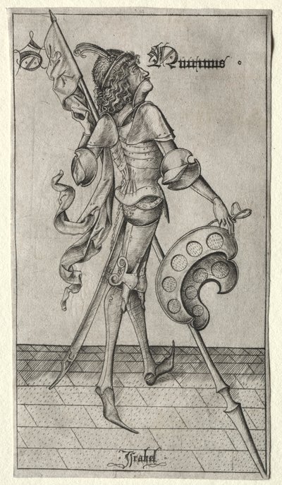 Svatý Quirinus. od Israhel van Meckenem
