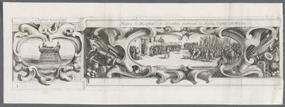 Obléhání La Rochelle: Deska 14, 1628-1630. od Israël Henriet