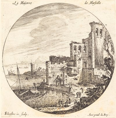 Maijorre de Marseille od Israël Silvestre