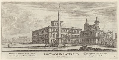 S. Giovanni v Lateranu od Israël Silvestre