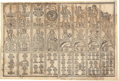 Hrací karty od Italian 15th Century
