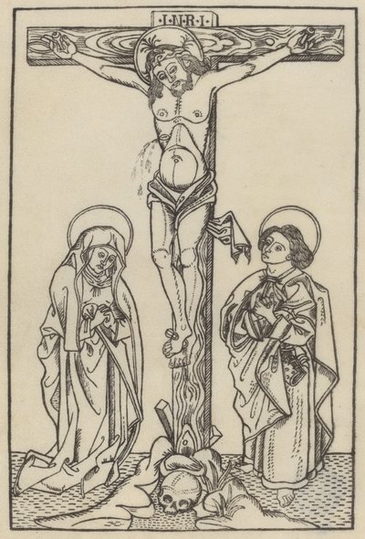 Kristus na kříži od Italian 15th Century or Master I.D.
