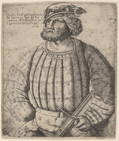 "velký kapitán" od Italian 16th Century