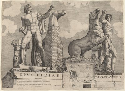 Dílo dcery... Dílo Praxitele od Italian 16th Century