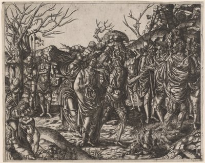 Smrt Virginie od Italian 16th Century