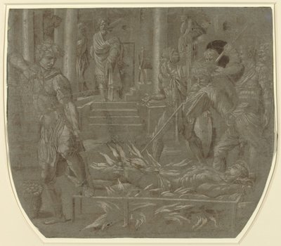 Umučení svatého Vavřince od Italian 16th Century