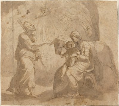 Zbytek na útěku do Egypta od Italian 16th Century