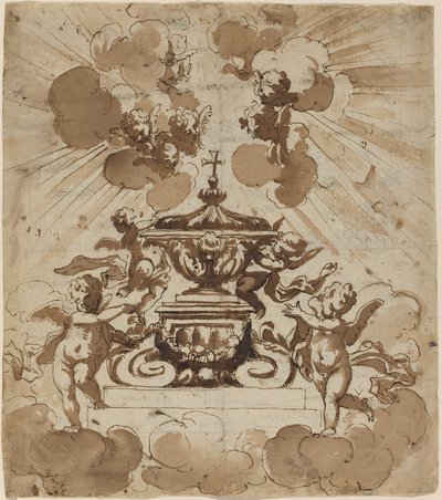 Oslava hostitele od Italian 18th Century