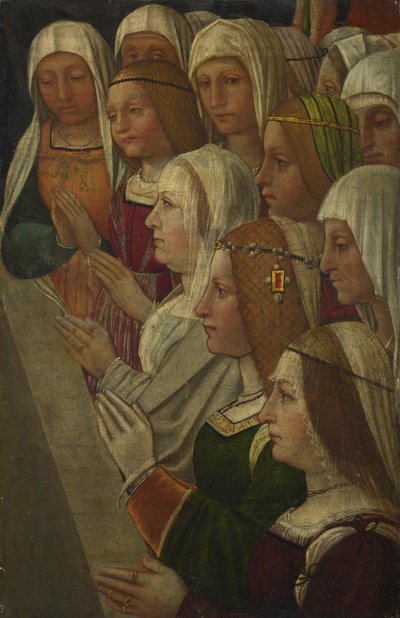 Členky bratrstva, c. 1500 od Italian Master