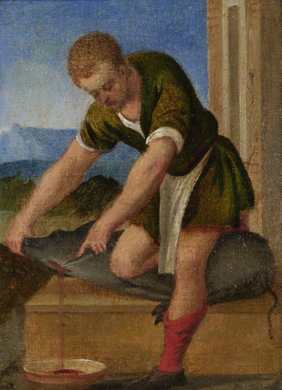 Práce měsíců: prosinec, c. 1580 od Italian Master